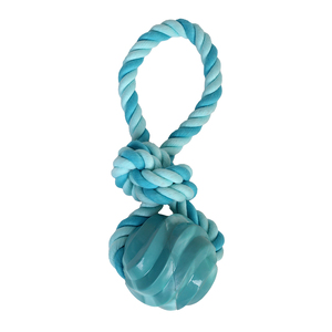 Latipaw Dinosaurs Juguete de Cuerda con Pelota Azul para Perro, Grande Latipaw Dinosaurs Juguete de Cuerda con Pelota Azul para Perro, Grande
