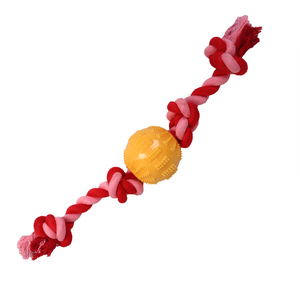 Latipaw Dinosaurs Juguete de Cuerda con Pelota para Perro, Grande Latipaw Dinosaurs Juguete de Cuerda con Pelota para Perro, Grande
