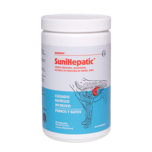 SuniPet SuniHepatic Masticables para el Cuidado Hepático Intensivo de Perros y Gatos, 30 Masticables SuniPet SuniHepatic Masticables para el Cuidado Hepático Intensivo de Perros y Gatos, 30 Masticables