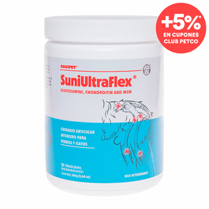 SuniPet SuniUltraFlex Masticables para el Cuidado Articular Intensivo de Perros y Gatos, 50 Masticables SuniPet SuniUltraFlex Masticables para el Cuidado Articular Intensivo de Perros y Gatos, 50 Masticables