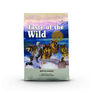 Taste of the Wild Ancient Wetlands Alimento Natural para Perro Adulto Receta Pato Ahumado, 12.2 kg Taste of the Wild Ancient Wetlands Alimento Natural para Perro Adulto Receta Pato Ahumado, 12.2 kg